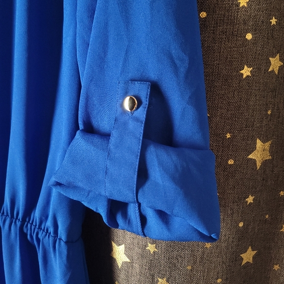 Gianni Bini | Brilliant Blue Dress Small - Picture 2 of 4